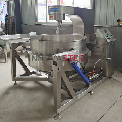 615KG Ηλεκτρική / Ατμός / Έλαιο Θέρμανση Jacketed Κέταλ για Snack Food Εύκολο στη διατήρηση και συντήρηση