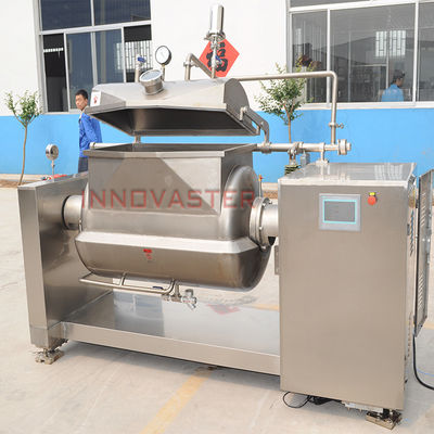 Οριζόντια συσκευή ανάμιξης μαγειρέματος για σιρόπι κακάο και σιρόπι ζαχαροκάλαμου