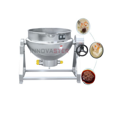 Κεταλί για τη βρασμό και τη ανάμειξη 600L κατσαρόλα μαρμελάδας φράουλας