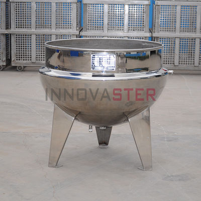 Κεταλί για τη βρασμό και τη ανάμειξη 600L κατσαρόλα μαρμελάδας φράουλας