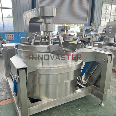 615KG Jacketed Kettle Μαγειρική Μείχτης Η ιδανική επιλογή για την παραγωγή σάλτσα τσίλι