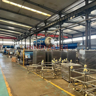 304 από ανοξείδωτο χάλυβα Βιομηχανική τροφική μπαχαρική σούπα πίεσης Αυτοκλάβος για αποστείρωση