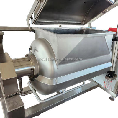 Κέταλ με μανδύα για την επεξεργασία βοτάνων Προσαρμοσμένο κενό οριζόντια κλίση κουζίνα