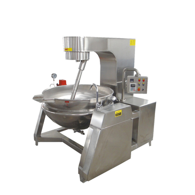 Προσαρμοσμένη μηχανή μαγειρέματος Halwa Jacketed Kettle για εύκολη βρασμό και ανάμειξη