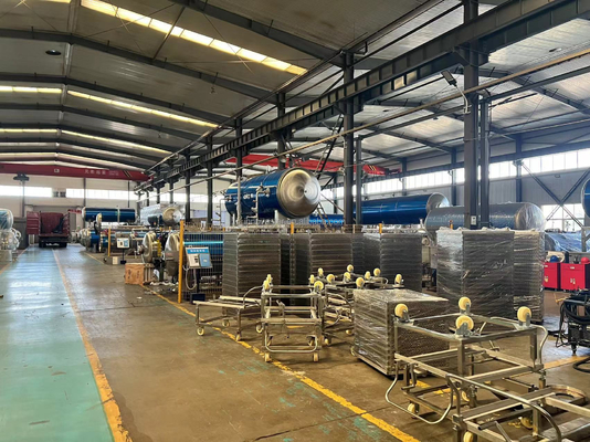 2100 KG Τροφική ποιότητα Ατσάλι βιομηχανική αναστολή για πλήρη αυτόματη αποστείρωση