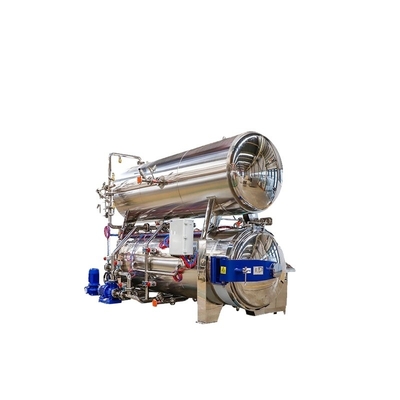 1100*1200*1500MM Ημιαυτόματη μηχανή αντιστροφής για αποστείρωση υψηλής θερμοκρασίας
