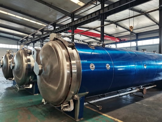 1100*1200*1500MM Ημιαυτόματη μηχανή αντιστροφής για αποστείρωση υψηλής θερμοκρασίας