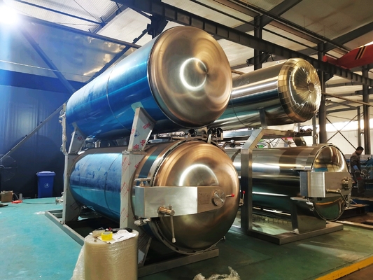 1100*1200*1500MM Γεωργικές εκμεταλλεύσεις Γεύμα για να φάτε Αποστειρωτήρα τροφίμων με πλήρως αυτόματο μηχανισμό ανατροπής