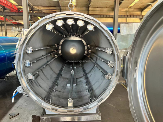 1KW Sterilizer για υψηλή θερμοκρασία πλήρως αυτόματη μηχανή αποδοχής τροφίμων