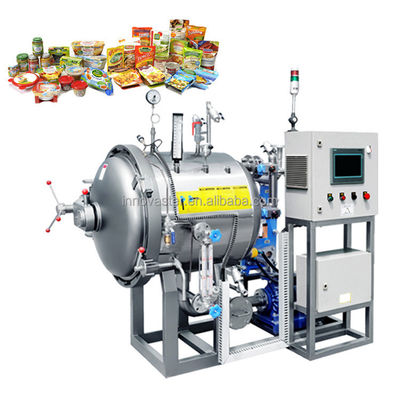 1.5KW Δύναμη Προσαρμοσμένη μηχανή υψηλής θερμοκρασίας / πίεσης τροφίμων για αποστείρωση