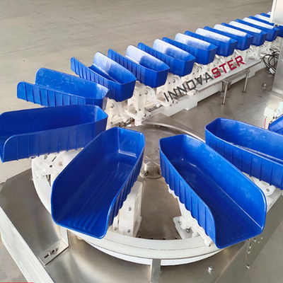 6000x1250x1750mm έξυπνη μηχανή ταξινόμησης βάρους των φρούτων Κιούι για ταξινόμηση