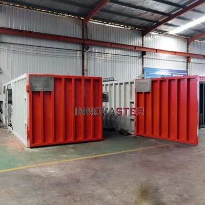 3600*1750*2050mm Μηχανή βιομηχανικής προψύξης για 8 παλέτες λαχανικών