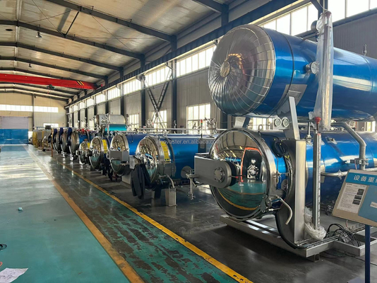 2100 KG Πλήρης βύθιση στο νερό Retort τσάντα Αυτοκλαβές γυάλινα μπουκάλια αποστειρωτήρα