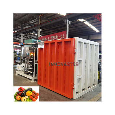 304 από ανοξείδωτο χάλυβα 19kw Vakuum Precooler για γρήγορη μαγειρική λαχανικών και φρούτων