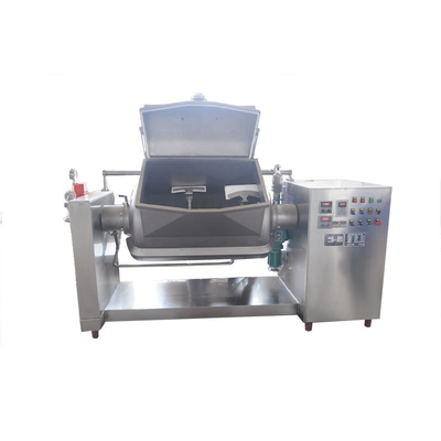 615KG ασημένιο κενό εγκάρσιο άξονα Jacketed κατσαρόλα με ανασταλτή