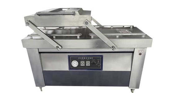 256 KG Double Groove Rice Vacuum Packing Double Chamber Vacuum Food Container Μηχανή συσκευασίας ρυζιού με διπλό κόλπο
