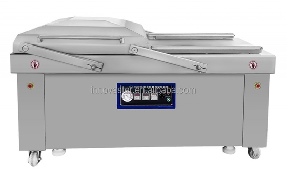 256 KG Double Groove Rice Vacuum Packing Double Chamber Vacuum Food Container Μηχανή συσκευασίας ρυζιού με διπλό κόλπο