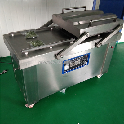 256 KG Double Groove Rice Vacuum Packing Double Chamber Vacuum Food Container Μηχανή συσκευασίας ρυζιού με διπλό κόλπο