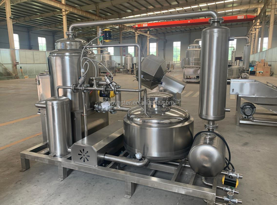 215 KG Vakuum Fruit Crisp Chips Fryer Machine Κατασκευασμένη για εργοστάσιο παραγωγής