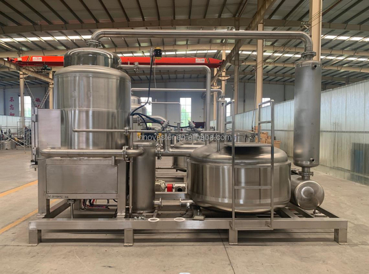 36kw Vakuum Επαγγελματικό φρούτα Crisp Chips τηγανητή μηχανή για υγιεινή χαμηλή λάδι τηγανίτη