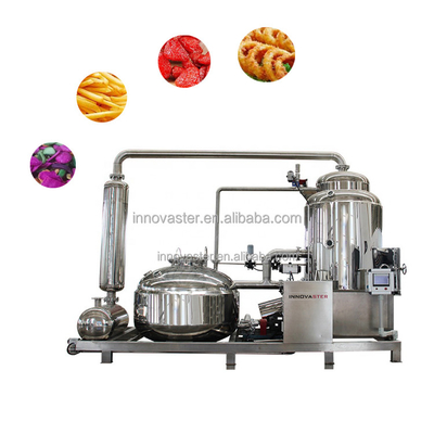 Υγιεινό Vakuum Επαγγελματικό Φρούτα Crisp Chips Fryer Μηχανή χαμηλού ελαίου τηγανίτη Τελειότητα