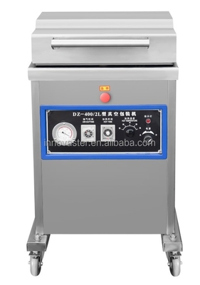 240Pa ή λιγότερο Vakuum Food Vacuum Sealer με διπλό θάλαμο κενού από ανοξείδωτο χάλυβα
