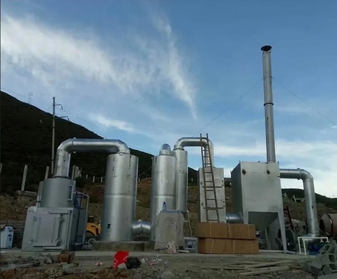 11000 kg βάρος Καταστήματα αποτέφρωσης απορριμμάτων για ελαστικά