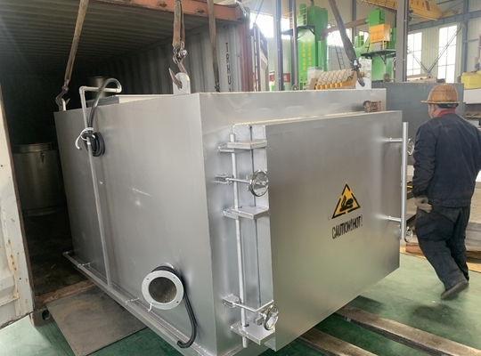 1000L/H αποτεφρωτήρας για την αβλαβή επεξεργασία των οικιακών αποβλήτων και απορριμμάτων τροφίμων