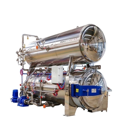 380v-480v/50-60hz/1-3Phase Water Immersion Retort Machine για μεγάλες τσάντες