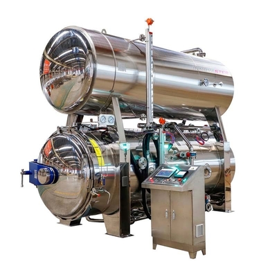 380v-480v/50-60hz/1-3Phase Water Immersion Retort Machine για μεγάλες τσάντες