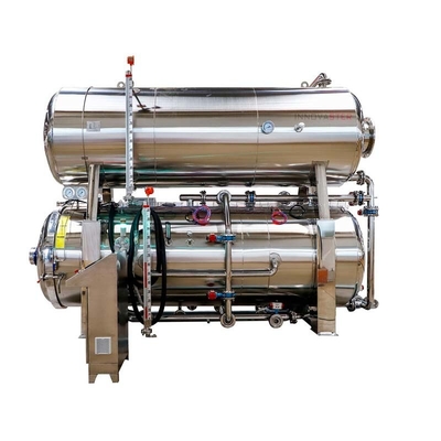 380v-480v/50-60hz/1-3Phase Water Immersion Retort Machine για μεγάλες τσάντες