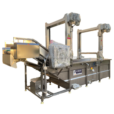 Αξιόπιστη αυτόματη μηχανή αποψύχωσης Gantry Lift Type Frozen Meat Fish Shrimp Machine