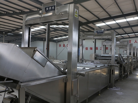 Αξιόπιστη αυτόματη μηχανή αποψύχωσης Gantry Lift Type Frozen Meat Fish Shrimp Machine